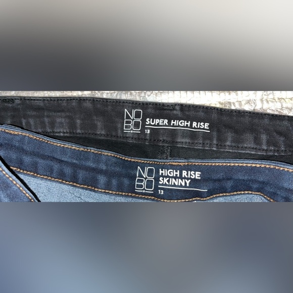 No Boundaries Juniors Jeans 2 Piece‎ Lot Size 13 - Picture 1 of 10